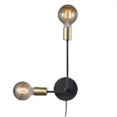 Nordlux Josefine, Oberfläche, E27, IP20, Schwarz
