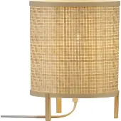 Nordlux Tischlampe Trinidad, Bambus, 15 Watt, E27-Fassung, Ø 19 cm –