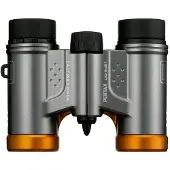 Pentax UD 9x21 Fernglas – Porro-Prismen – Grau und Orange – Mehrfach vergütete Optik – 195 g