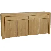 Lestix International Sideboard Hillsta Teak Massivholz von Teako Design