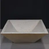 Teako Design Aufsatzwaschbecken Vitellia Ø 40 cm aus Terrazzo