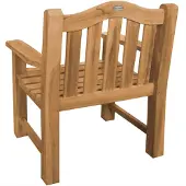 Lestix International XXL Gartensessel Teak Catania Massivholz extra stark von Teako Design