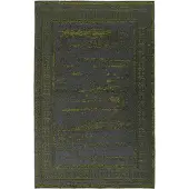 Kayoom Teppich "Kalevi 300", grün, B:120cm H:8mm L:170cm, Polyester, Teppiche, Teppich, Flachgewebe