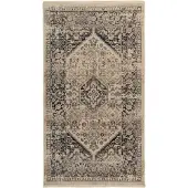 Kayoom Teppich "Charu 400", blau, B:120cm H:3,5mm L:170cm, Polypropylen, Teppiche, Teppich