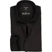 Olymp Luxor Jersey Stretch Hemd 24/Seven Schwarz - 48