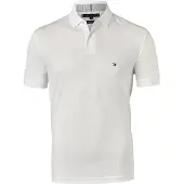 Tommy Hilfiger Poloshirt 1985 MW0MW17770 Weiß Regular Fit