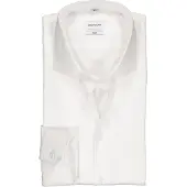 Seidensticker Businesshemd "Schwarze Rose", Herren, Gr. XXL (45), normale Ärmellängen, weiß, 100% Baumwolle, unifarben, slim fit, 2-Knopf-Manschette, Hemden Businesshemd, Slim 1/1 Kentkragen Uni