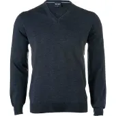 Olymp Pullover Merinowolle Antrazit