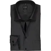 Olymp Hemd Luxor Modern-Fit Dunkelgrau