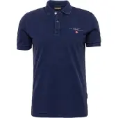 Napapijri Poloshirt Elbas NP0A4GDL Dunkelblau Regular Fit