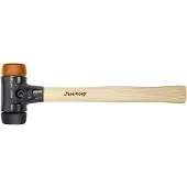 Wiha Schonhammer Safety mittelweich/ hart mit Hickory-Holzstiel, Rund-Schlagkopf 50 mm
