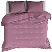 De Witte Lietaer bettbezug Piper240 x 220 cm Baumwolle rosa