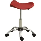 vidaXL Bürostuhl Weinrot Kunstleder