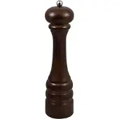 Bisetti Pfeffermühle aus nussbaumfarben gebeiztem Buchenholz 25 cm