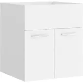 vidaXL Waschbeckenunterschrank Weiß 41x38,5x46 cm Holzwerkstoff