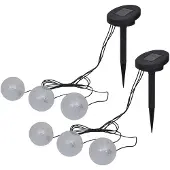 vidaXL Schwimmleuchte 6 Stk. LED für Teich und Pool