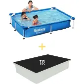Bestway Steel Pro Rechteckig - 221x150x43 cm - 2-teilig S22288