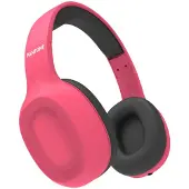 Pantone PT-WH002P, Verkabelt & Kabellos, Anrufe/Musik, 20 - 24000 Hz, 250 g, Kopfhörer, Schwarz, Pink