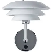 Dyberg Larsen DL20 Wandleuchte Metall 20cm weiß