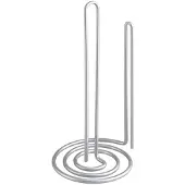 Metaltex Küchenrollenhalter "My-Roll", silber (silberfarben), H:32cm T:14cm, Metall, Küchenrollenhalter, Küchenrollenhalter, mit exklusiver Polytherm-Beschichtung im Silbermetallic-Look