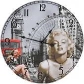 vidaXL Vintage Wanduhr 60 cm