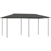 vidaXL Pavillon 2,98x5,3x2,59 m Grau 160 g/m²