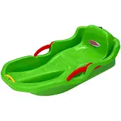 Jamara Bob "Snow Play Bob Comfort 80 cm, mit Bremse", grün, Schlitten, KinderB:46,5cm H:22cm L:80cm, Kunststoff, Bob, Made in Europe, B:46,5cm H:22cm L:80cm