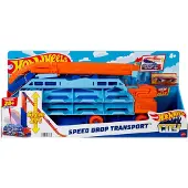 Mattel HDY92 - Hot Wheels City - Abschussrampen Transporter (1 Fahrzeug enthalten)