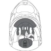 AGV Sportmodular Innenpolsterung