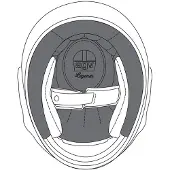 AGV X3000 Innenpolsterung