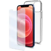 Celly Antibakterielle Rückseite Für Iphone 12 Mini Und Gehärtete Glas-displayschutzfolie