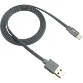 Canyon CNS-MFIC2DG, 0,96 m, Lightning, USB A, Stecker, Stecker, Silber