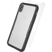 Muvit Skin Case Iphone Xs/x And Gehärtete Glas-displayschutzfolie