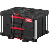 Milwaukee Koffer 560 x 410 360 mm PACKOUT mit 2 Schubladen