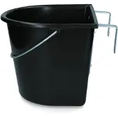 Hofman Futtertrog 15 l mit Haken und Griff dunkelblau