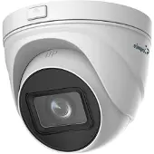 VLM 4-Megapixel-IR-Festnetzwerk-Revolverkamera (IP) - Varifokal - Weiß
