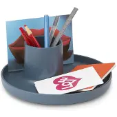 Vitra Schreibtisch Organizer O-Tidy blau, Designer Michel Charlot, 8. Rand 2.5 cm