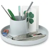 Vitra Schreibtisch Organizer O-Tidy grau, Designer Michel Charlot, 8 cm. Rand 2.5 cm