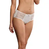 Anita Taillenslip "Taillenslip Fleur", Damen, Gr. 48, Spitze, beige (crystal), Spitze, Obermaterial: 80% Polyamid PA. 20% Elasthan EL., Unterhosen Taillenslip
