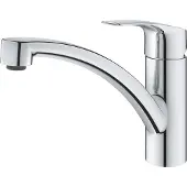 GROHE Eurosmart Einhand-Spültischarmatur, Ausladung 227mm, schwenkbar, 33281003, Farbe: Chrom