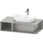 Duravit Waschtischunterbau D-NEO 1 of Fach 260x1000x550mm betongrau matt
