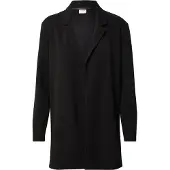 JDY Jerseyblazer "JDYGEGGO L/S BLAZER JRS NOOS", Damen, Gr. L, schwarz, Jersey, Obermaterial: 95% Polyester, 5% Elasthan, unifarben, loose fit hüftbedeckend, V-Ausschnitt, Blazer Jerseyblazer