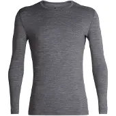 Icebreaker Longsleeve Men 200 Oasis LS Crewe Gritstone Heather-XS