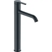 Duravit C.1 Einhebel-Waschtischmischer XL, ohne Ablaufgarnitur, Ausladung 166mm, C11040002046, Farbe: Schwarz Matt