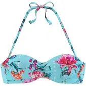Sunseeker Bügel-Bandeau-Bikini-Top "Modern" mit Blumenprint