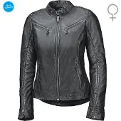 Held Sabira Damen Motorrad Lederjacke, schwarz, 34