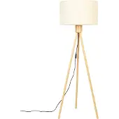 Zuiver Fan Stehlampe Mit Stativ Bamboo