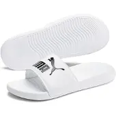 Puma Badesandale "POPCAT 20 BX" für Strand, Pool und Freizeit, mit weichem Textil-Innenmaterial