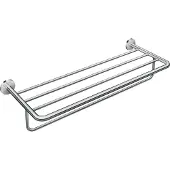 Hansgrohe AXOR UNIVERSAL Circular Handtuchablage, mit Handtuchhalter, 42843000, Farbe: Chrom