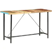 vidaXL Bartisch 180 x 70 x 107 cm Recyceltes Massivholz